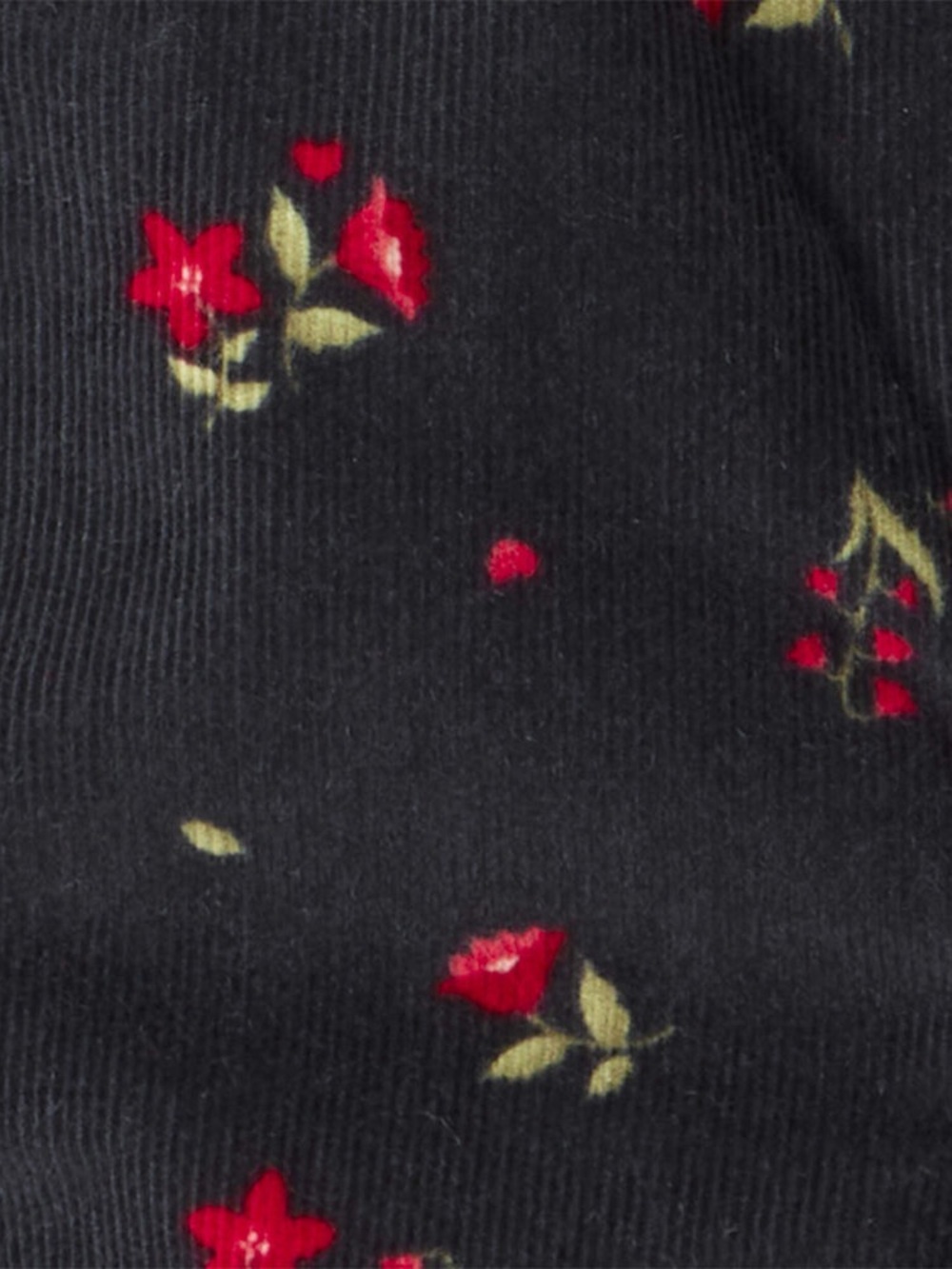 Carter's Black Overalls with Red Cherry Print - Picture 4 of 4
